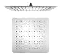 Sapho Slim - Douche de tête Slim, 30x30 cm, inox poli MS563