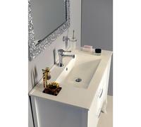 Sapho Slim - Meuble-lavabo Slim, 90x46 cm, blanc 1601-90
