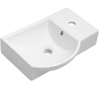 Sapho Small lavabo 45x32 cm classique blanc brillant 4079