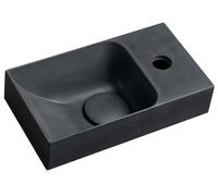 Sapho Small - Lave-main, 31x170 mm, sans trop-plein, trou pour robinetterie à droite, anthracite PK30516