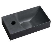 Sapho Small - Lave-main, 31x170 mm, sans trop-plein, trou pour robinetterie à gauche, anthracite PK30016