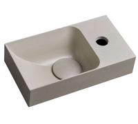 Sapho Small - Lave-mains 31x17 cm, sans trop-plein, trou de robinetterie à droite, sable PK30514