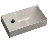 Sapho Small - Lave-mains 31x17 cm, sans trop-plein, trou de robinetterie à gauche, sable PK30014