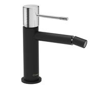 Sapho Solaris - Mitigeur de bidet, noir mat/chrome WD003BC