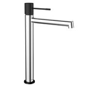 Sapho Solaris - Mitigeur de lavabo, chrome/noir mat WD006CB