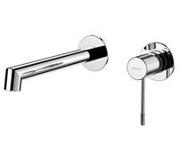 Sapho Solaris - Mitigeur de lavabo encastré, installation à 2 trous, chrome WD008