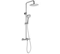 Sapho Solaris - Set de douche avec thermostat, 5 jets, chrome WD139