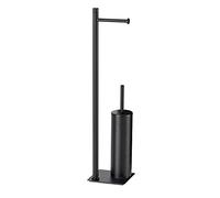 Sapho Gedy Trilly - Porte papier-toilette et brosse WC, noir mat TR3214