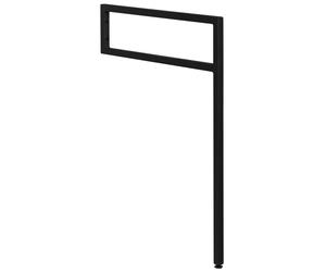 Sapho - Support de fixation 1 pièce, noir mat 30362