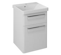 Sapho Theia - Meuble lavabo 46x70x44 cm, 2 tiroirs, blanc TH050-3030