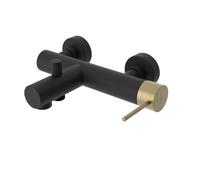 Sapho Ultrasan - Mitigeur de baignoire, noir mat/doré mat UT010VBG