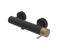 Sapho Ultrasan - Mitigeur de douche, noir mat/doré mat UT011VBG