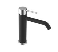 Sapho Ultrasan - Mitigeur de lavabo, noir mat/chrome UT004VBC