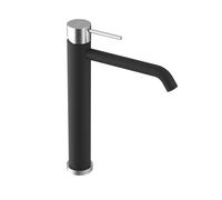 Sapho Ultrasan - Mitigeur de lavabo, noir mat/chrome UT007VBC
