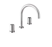 Sapho Ultratap - Mitigeur de lavabo, installation 3 trous, chrome UT017T