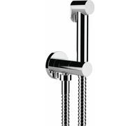 Sapho - Robinet mural avec douchette de bidet, rond, chrome DB107