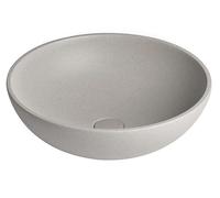 Sapho - Vasque Turf, diamètre 44 cm, sans trop-plein, grès blanc AR437