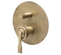 Sapho Versi - Mitigeur de douche encastré, avec corps d’encastrement, bronze RV042/18