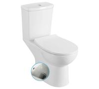 Sapho - WC à POSER Kairo, avec douchette de bidet, évacuation à l’arrière, blanc PC106