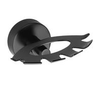 Sapho X-Round - Porte-brosse à dents, noir XR901B