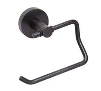 Sapho X-Round - Porte-papier toilette, noir XR704B