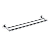 Sapho X-Round - Porte-serviettes double, longeur 66 cm, chrome XR401