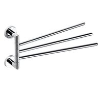 Sapho X-Round - Porte-serviettes rotatif, longeur 42 cm, chrome XR407