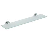 Sapho X-Round - Tablette murale, longeur 60 cm, verre/chrome XR609