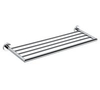 Sapho X-Round - Tablette murale pour serviettes, longeur 65 cm, chrome XR413