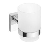 Sapho X-SQUARE - Porte verre avec verre, verre/chrome XQ903