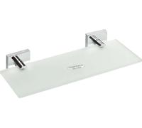 Sapho X-SQUARE - Tablette murale, longeur 30 cm, verre/chrome XQ602