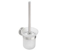 Sapho X-STEEL - Brosse de toilette murale, inox XS301