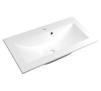 Sapho Yukon - Lavabo encastré 700x450 mm, blanc YU070