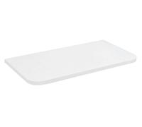 Sapho Zorba - Plaque de lavabo 41x23 cm, blanc mat LT113-0101