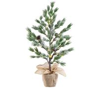 : Sapin artificiel enneigé en pot 70 cm