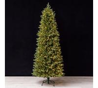 Sapin Artificiel Étroit, Sapin Crayon PE | Toucher Fin,Installation Facile,Déco Polyvalente,Petit Espace,Coin Escalier(2.7m/8.9ft,Green B)