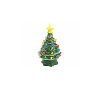 Sapin de Noël à LED 19 cm en céramique