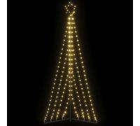 vidaXL Sapin de Noël 339 LED 182 cm Blanc froid