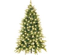 infactory Sapin de Noël à LED avec guirlande 3000 LED