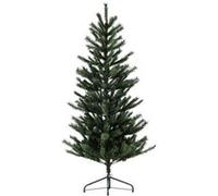 Sapin de Noël Artificiel 180 cm - HOMCOM - Arbre de Noël avec support en acier pliable 467 Branches épines Grand réalisme Vert