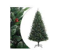 vidaXL Sapin de Noël 210 cm Baies