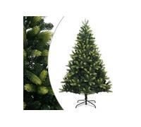 vidaXL Sapin de Noël artificiel à charnières avec support 180 cm