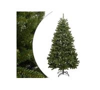 Sapin de Noël artificiel à charnières avec support vert 240 cm, arbre de Noël, arbre de Noël artificiel, ornement de Noël, décoration de Noël