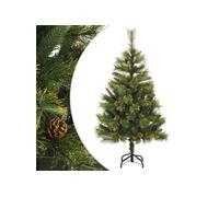 vidaXL Sapin de No?l artificiel articul¿¿ avec pommes de pin 120 cm