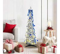 vidaXL Sapin de Noël artificiel avec 150 LED Vert 180 cm PVC