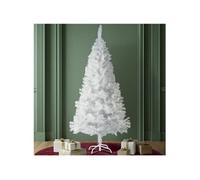 Sapin de Noël Artificiel en Blanc Détaillé et fidèle à la nature blanc