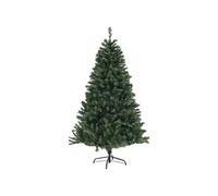 HOMCOM Sapin de Noël Artificiel 180 cm Arbre de Noël Support en Acier Vert
