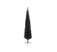 Sapin de Noël artificiel mince H.195 cm 390 branches vert foncé