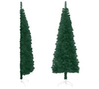 Sapin de Noël artificiel - MOTHINESSTO - Demi sapin - Vert - 120 cm - 80 pointes