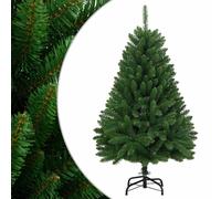 vidaXL Sapin de Noël artificiel à charnières – avec support – Vert 210 cm